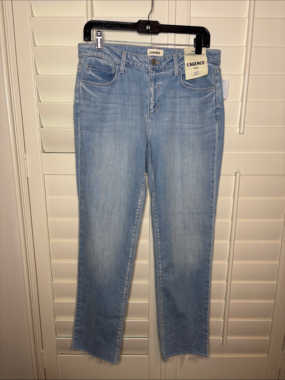 l'agence milana low rise stovepipe size 27 olympia NWT $299
